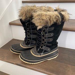 SOREL JOAN OF ARCTIC BOOT - BLACK WATERPROOF
